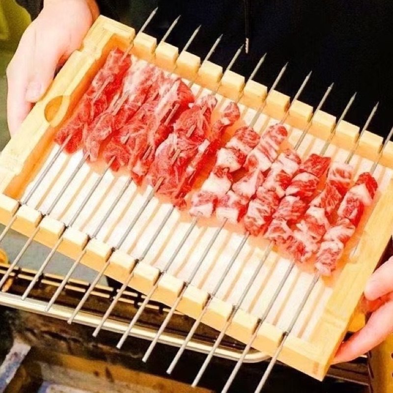 Wooden BBQ Skewer Maker — wholesale & custom OEM by WoodWhisper