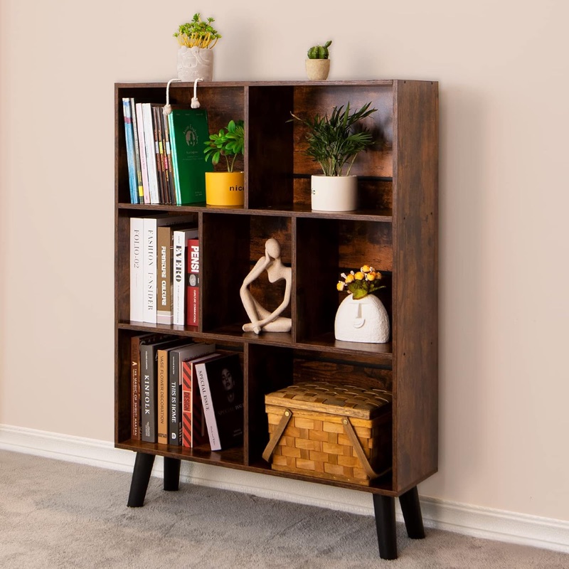 Mid-Century Wooden Bookcase — wholesale & custom OEM