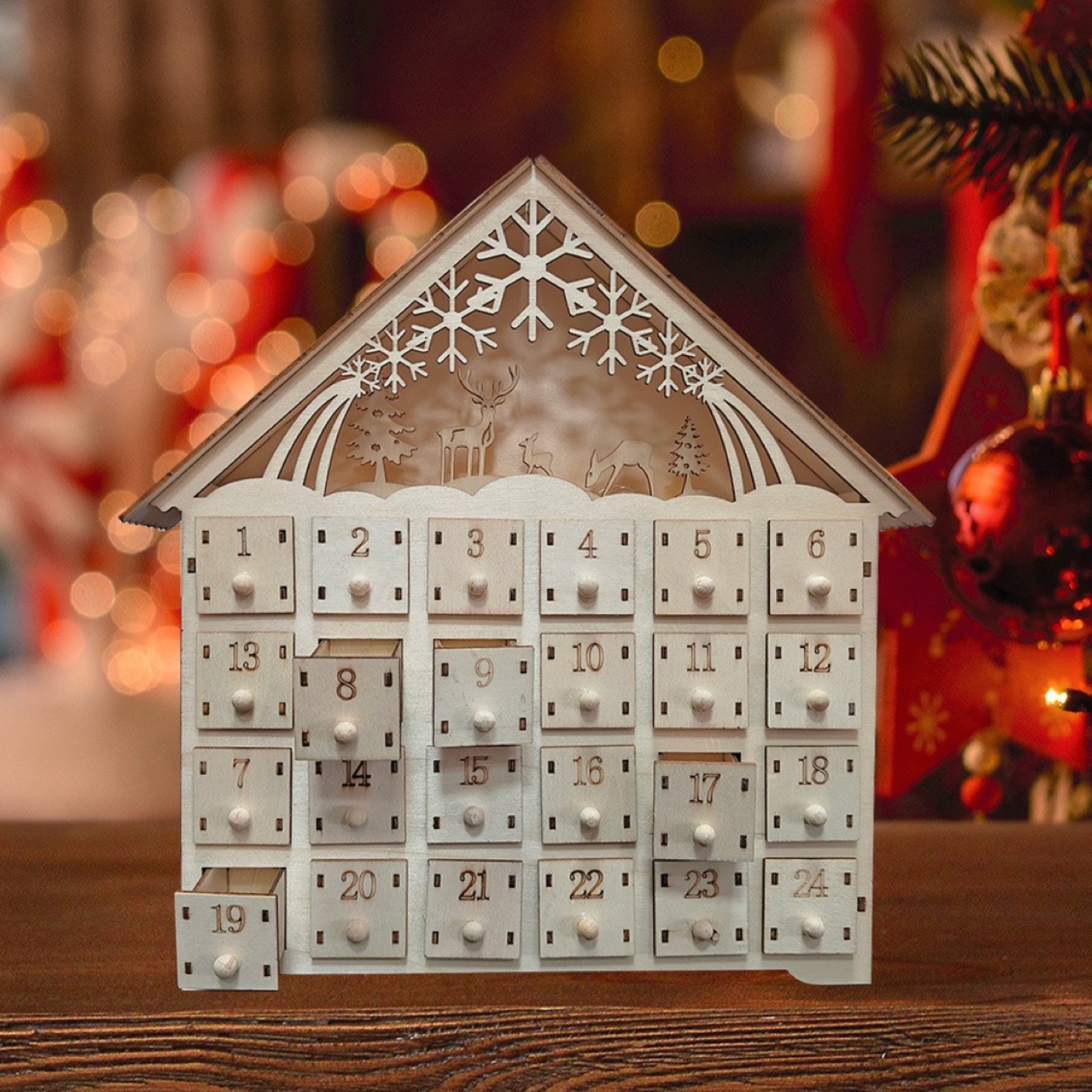 Wooden Advent Calendar — wholesale & custom OEM