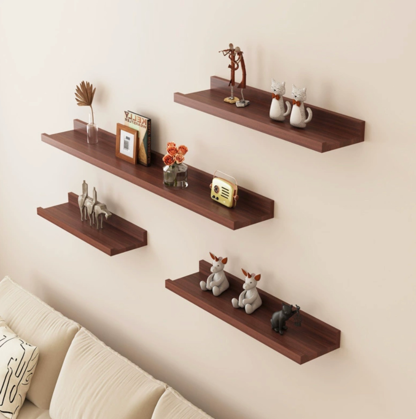 Floating Wall Shelf Set — wholesale & custom OEM by WoodWhisper