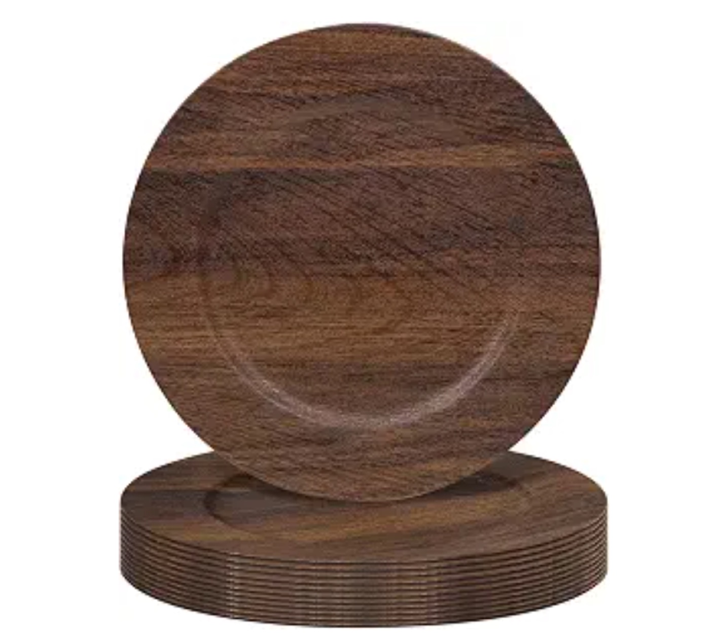 Wooden Charger Plates — wholesale & custom OEM by WoodWhisper
